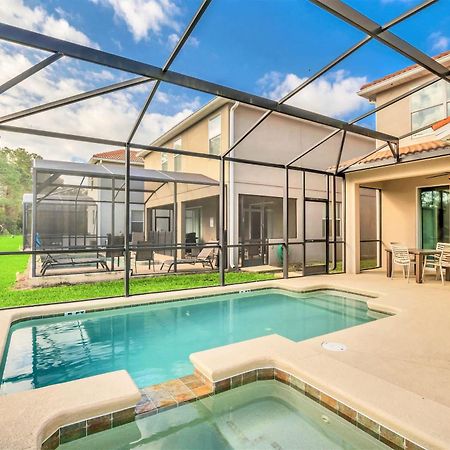 Near Disney - 5Br Home- Games Pool Hot Tub & Bbq Kissimmee Dış mekan fotoğraf
