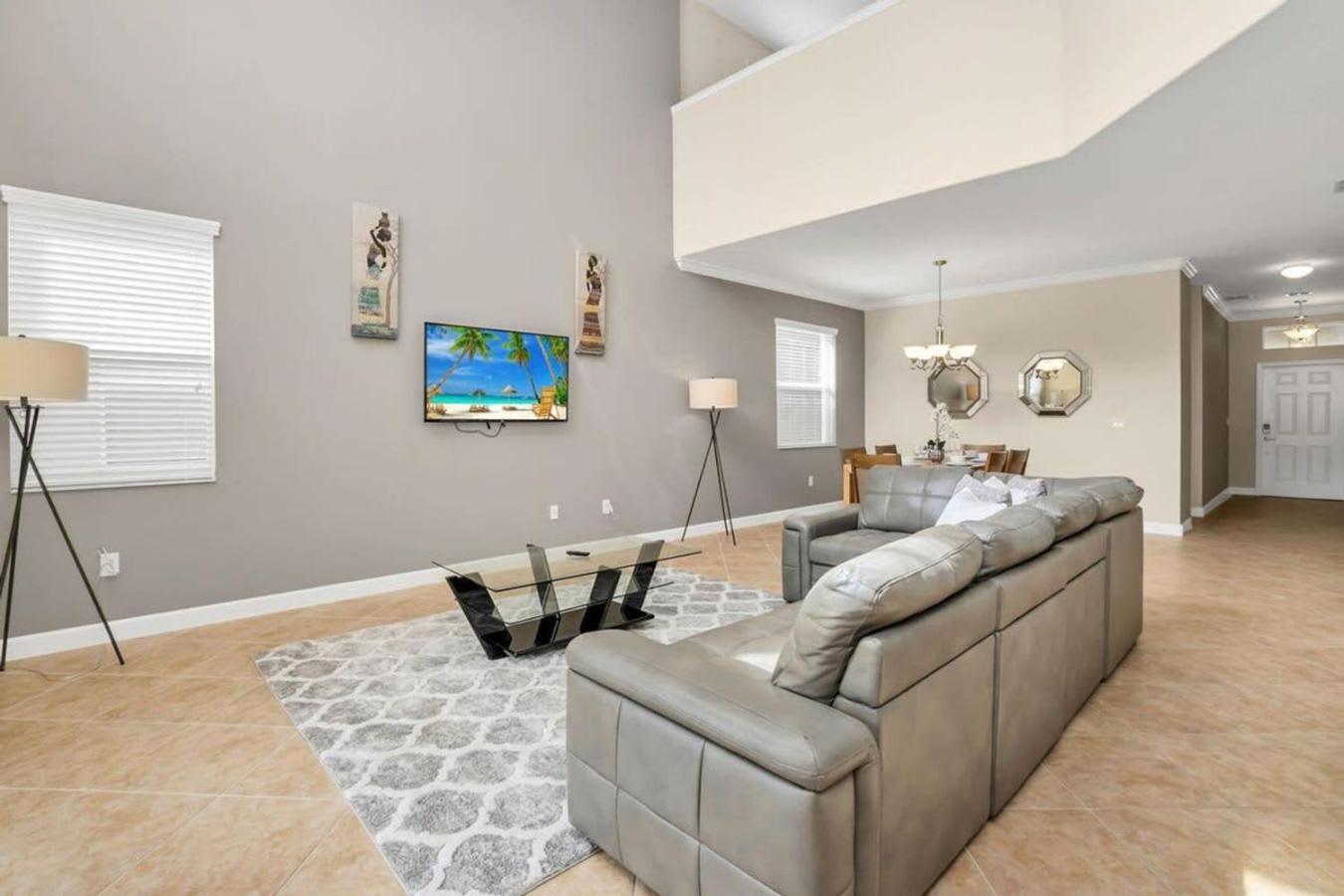 Near Disney - 5Br Home- Games Pool Hot Tub & Bbq Kissimmee Dış mekan fotoğraf
