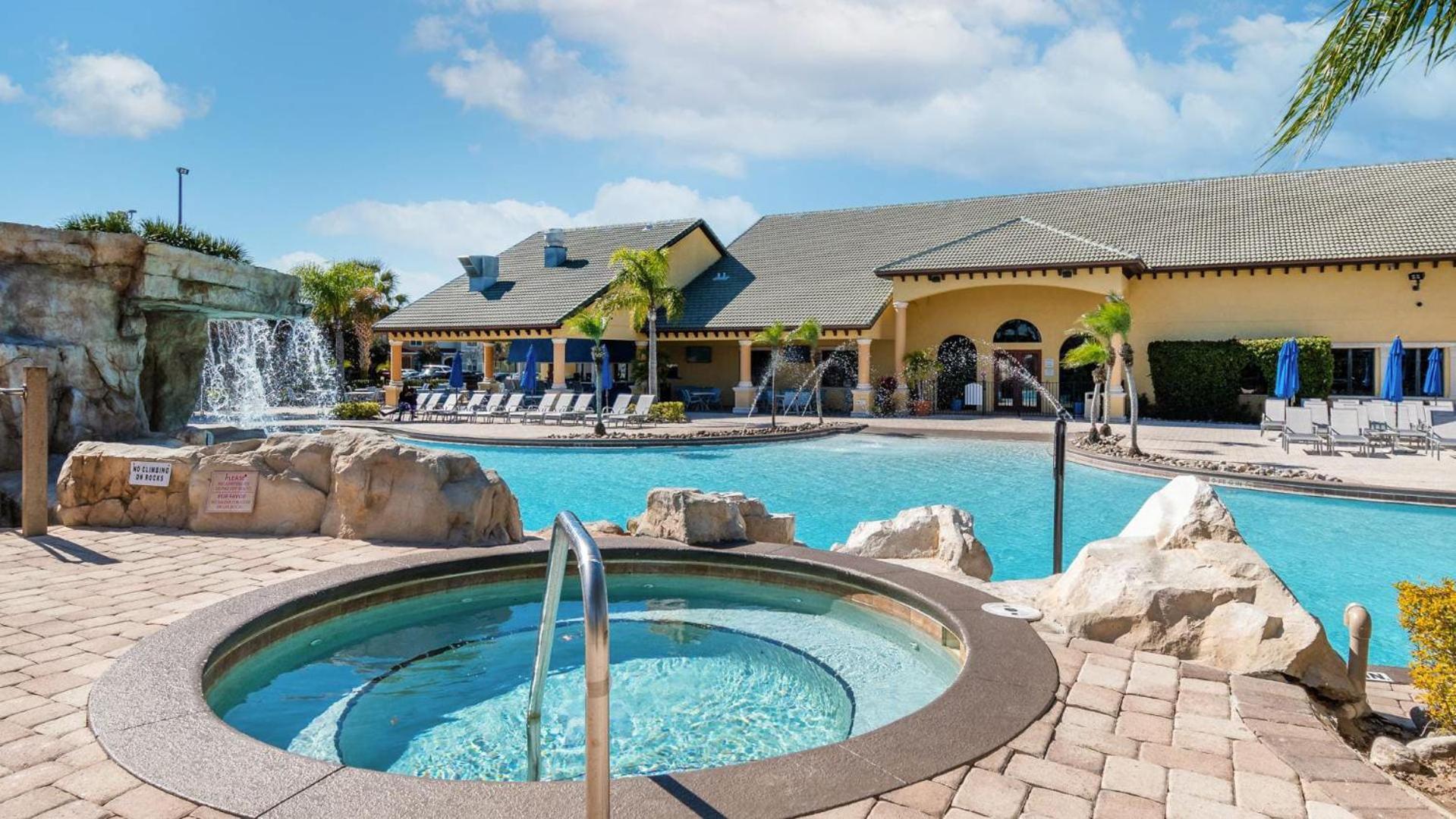 Near Disney - 5Br Home- Games Pool Hot Tub & Bbq Kissimmee Dış mekan fotoğraf